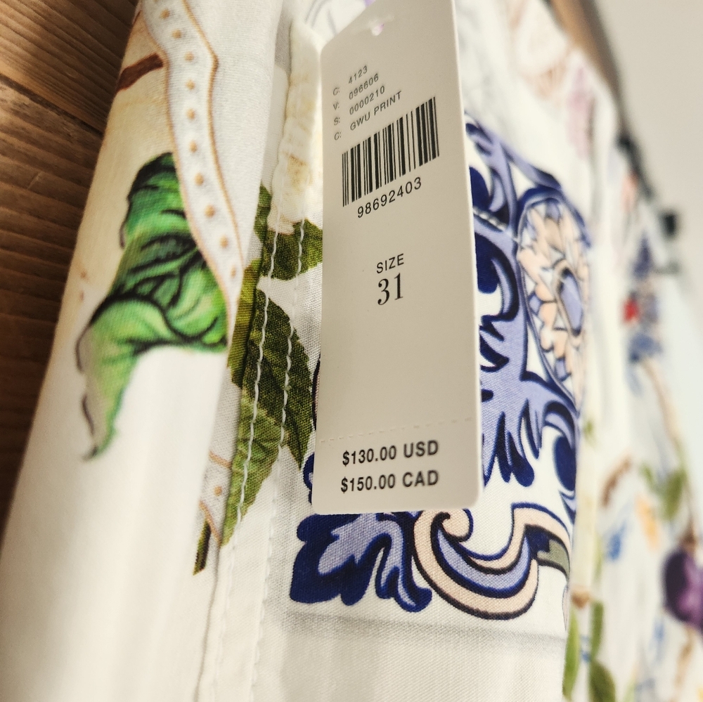 NWT The Colette Croppea Wide- Leg Pants by Maeve: Magic Fabric Edition Size 31 - Picture 10 of 10